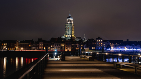 Deventer bij nacht