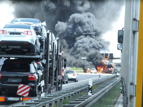 zwaar ongeval bij Maagdenburg