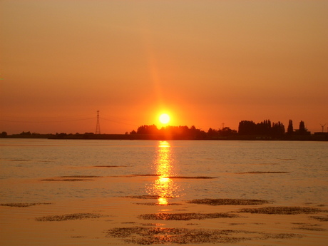 zonsondergang