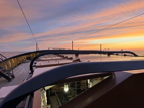 Zonsondergang 