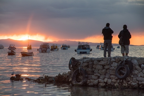 Lake Titicaca sunset