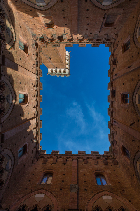 binnenplaats Palazzo Pubblico Siena