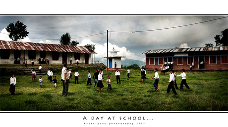 A day at school...