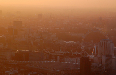 London view from the Shard