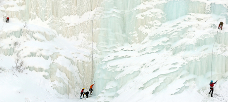 Ice Climbing in Norway