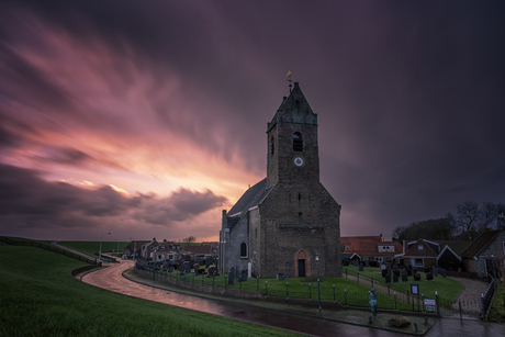 Storm aan zee