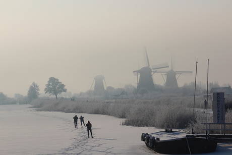 Hollands winterlandschap