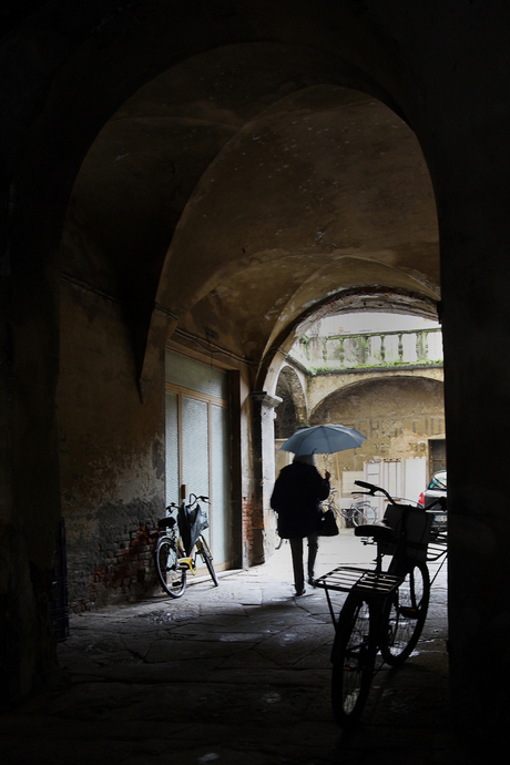 Walking in Lucca