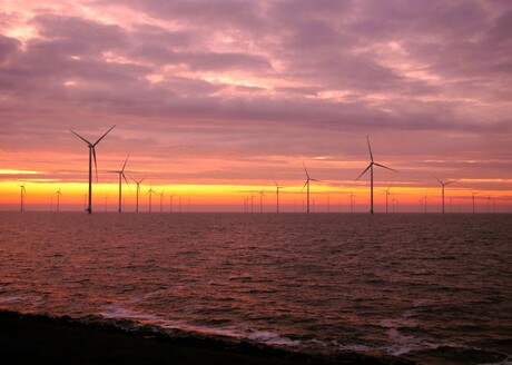 uitzicht over het IJsselmeer