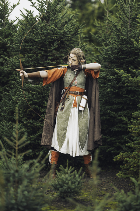 Elf met pijl en boog