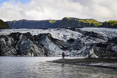 Zicht op de gletsjer
