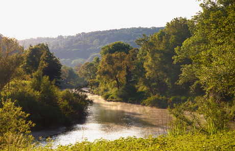 Zonsopgang in Luxemburg 