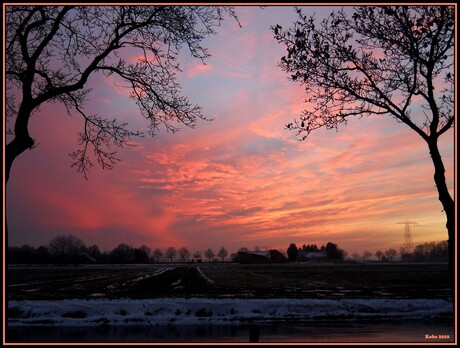 Winters landschap