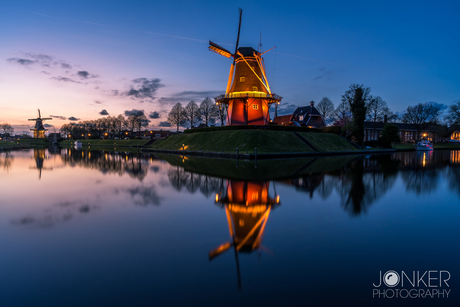 Blue hour in Dokkum