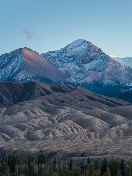 Kyrgyz mountains.