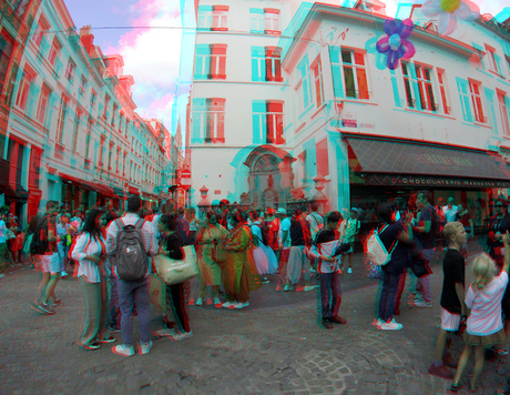 Manneken Pis Brussel 3D GoPro