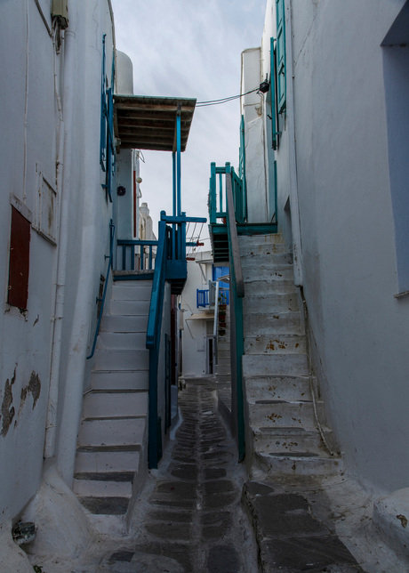 Streets of Santorini
