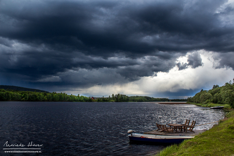 Onweer in Zweden