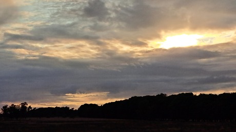 Zonsondergang 