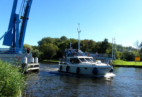 P1230359  Voorschoten  Vlietland brug  naar  de Vlietlanden 5 spet 2023 