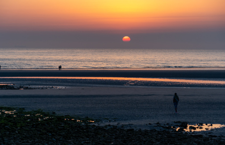 Ondergaande zon