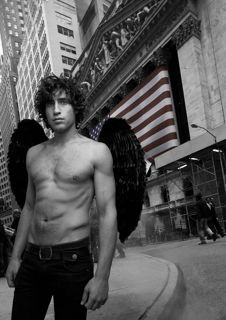 angel in new york