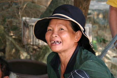portret van een Vietnamese Vrouw