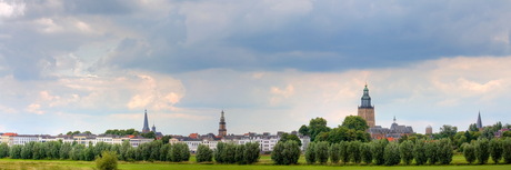 panorama foto van Zutphen