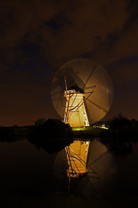 Molen bij kinderdijk