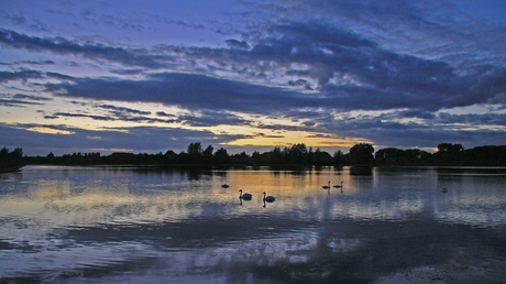 Avond over de Gelderse Poort