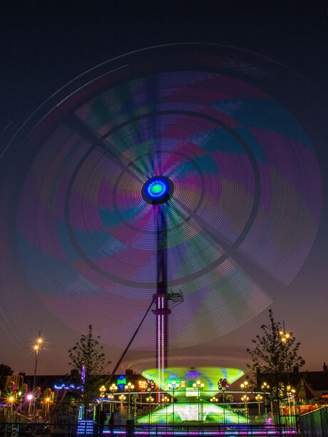 Colorfull windmill