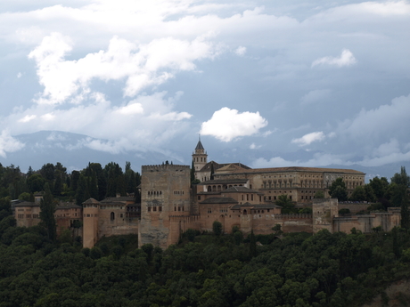 Donder in het Alhambra