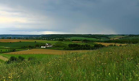 het schone Zuid-Limburgs landschap