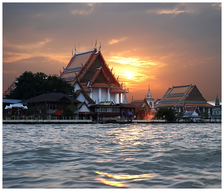 Chao Phraya Rivier Bangkok