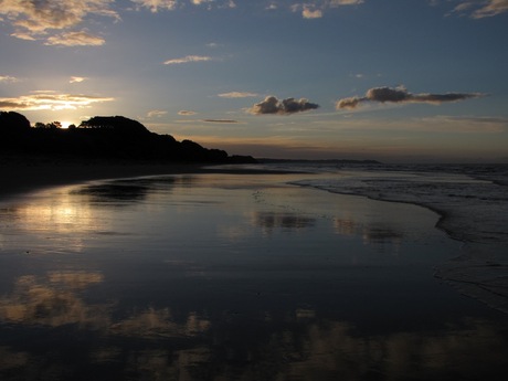 Sunset at Opotiki