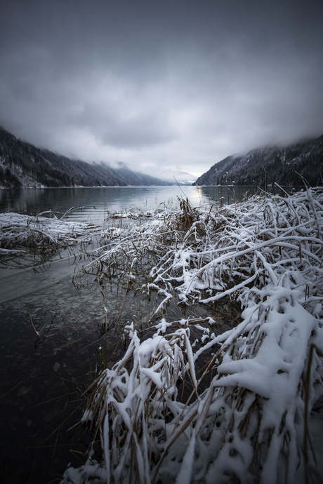Wit aan de Weissensee