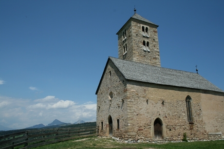 Kerkje in Dolomieten