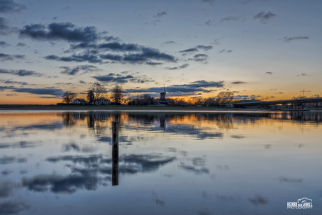 Zonsondergang Bolwerksmolen