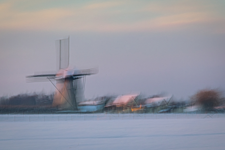 Winterlandschap De Marschmolen
