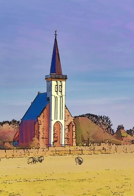 Kerkje Den Hoorn Texel