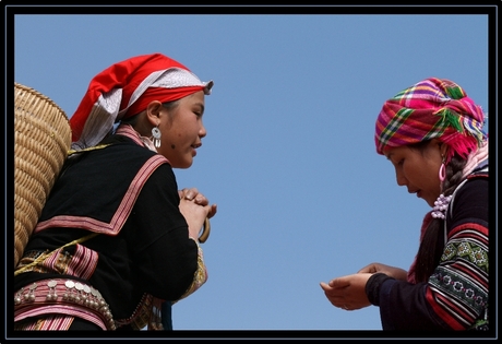 Meiden in Sapa 2