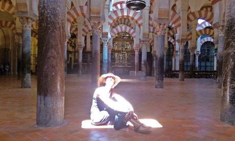 Zonnestraal in de Mezquita