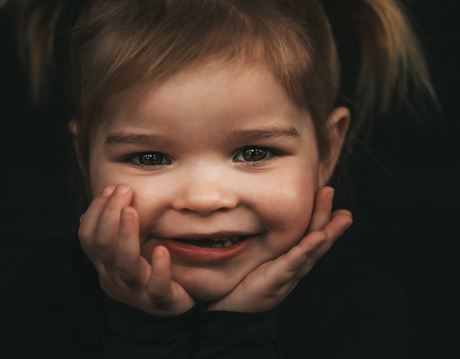 Kinderportret van Lone