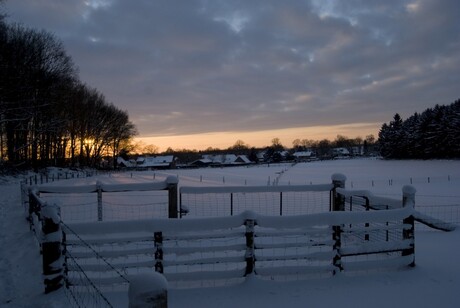 zonsondergang