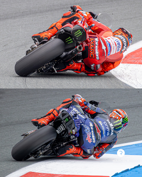 De apex aanvallen Motogp