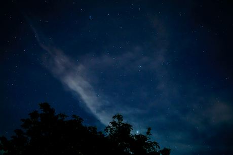 Sterren bij nacht / timelapse