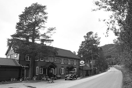 Terug in de tijd van het eerste toerisme in Noorwegen
