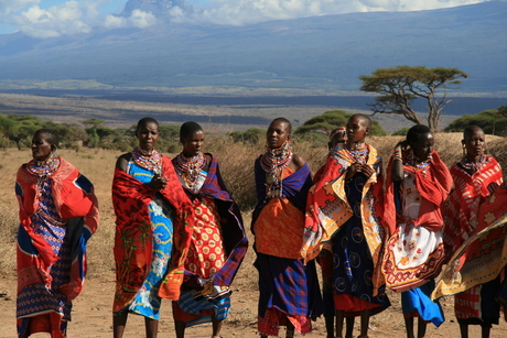 Maasai dorp