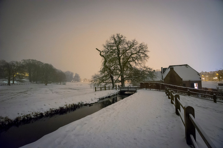 Winter in Sonsbeek Park in Arnhem