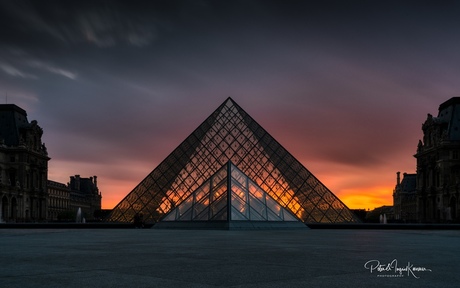 Het Louvre in Parijs